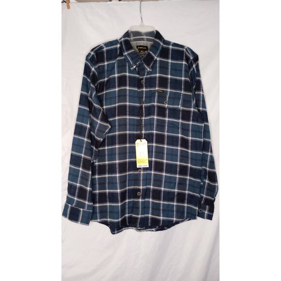 Stanley Other - Stanley Blue & White Plaid Flannel Button Front Long Sleeve Shirt